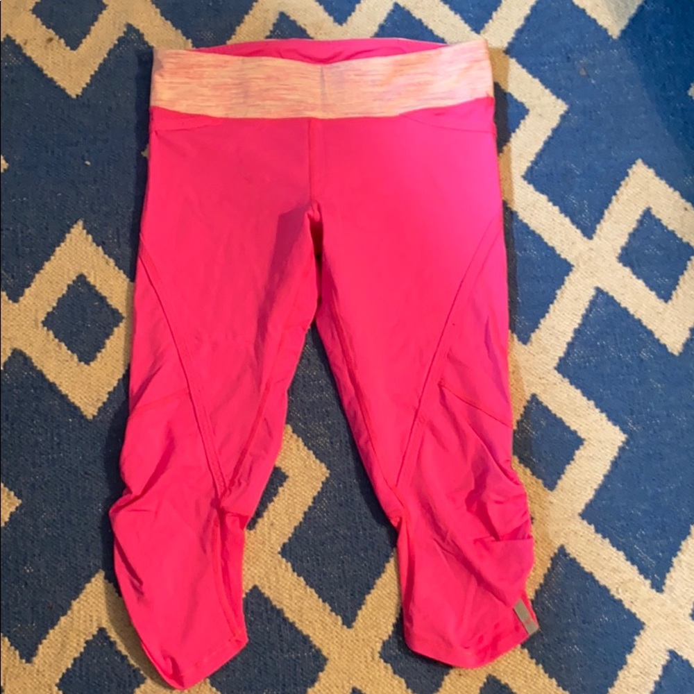Pink lululemon pants
